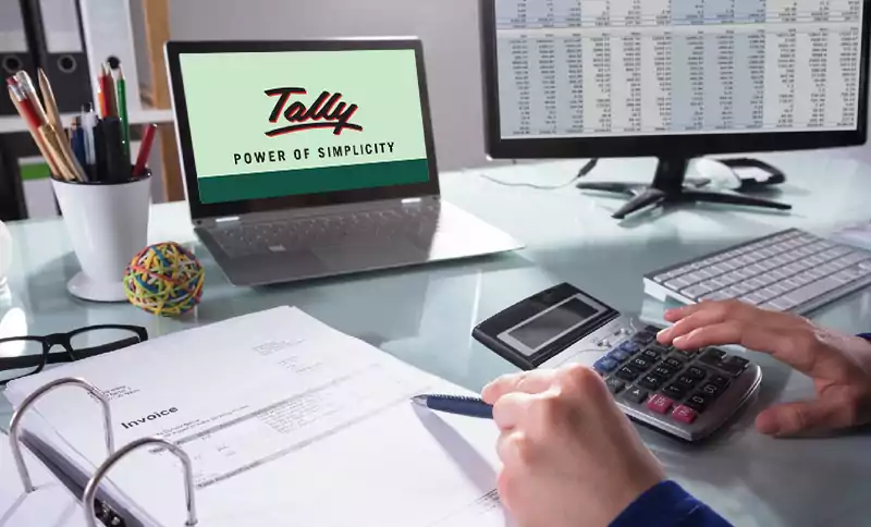 Tally E-Accounting banner by Best Computer Institute in Kalkaji